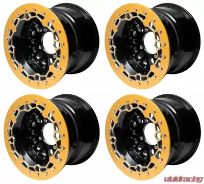 Alba Racing Baja Crusher Billet Beadlock Wheels Polaris | Can-Am | Honda | Yamaha - 23900090