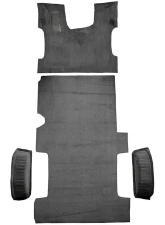 Custom Floor Carpet Ford E-250 1992-1996 Complete Set Auto Custom Carpets                                     - 21246-160-1093000000 - Image 4