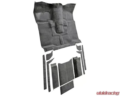 Custom Floor Carpet Jeep CJ-7 1976-1986 Complete Set Auto Custom Carpets - 3863-160-1052000000