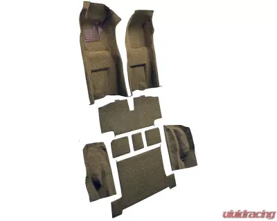 Custom Floor Carpet Chevrolet Corvette 1968 Complete Set Auto Custom Carpets - 3752-232-1225000000