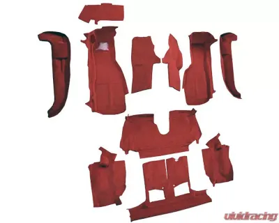 Custom Floor Carpet Chevrolet Corvette 1994-1996 Complete Set Auto Custom Carpets - 14716-160-1155000000