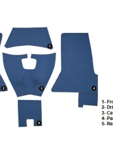 Custom Floor Carpet Chevrolet Corvette 1958 Complete Set Auto Custom Carpets                                     - 19445-170-1156000000 - Image 5