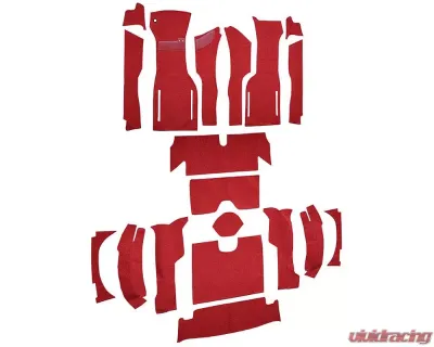 Custom Floor Carpet Chevrolet Corvette 1964 Complete Set Auto Custom Carpets - 19408-230-1219000000