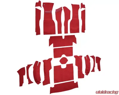 Custom Floor Carpet Chevrolet Corvette 1963 Complete Set Auto Custom Carpets - 16385-230-1220000000