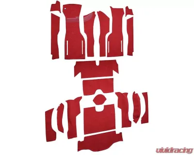 Custom Floor Carpet Chevrolet Corvette 1964 Complete Set Auto Custom Carpets - 19340-230-1220000000