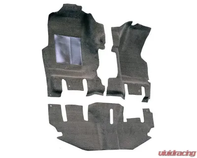 Custom Floor Carpet Jeep Wrangler 1997-2006 Passenger Area Auto Custom Carpets - 23090-162-1077000000
