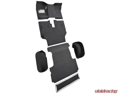 Custom Floor Carpet Toyota Land Cruiser 1988-1990 Complete Set Auto Custom Carpets - 24158-260-1518000000