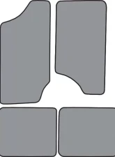 Custom Floor Mat GMC Jimmy 1998-2000 Complete Set Auto Custom Carpets                                     - 16431-180-1173000000 - Image 2