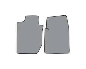Custom Floor Mat 1001A Black 3rd Row Auto Custom Carpets