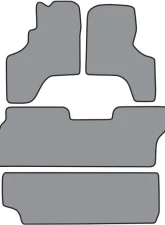 Custom Floor Mat Toyota Previa 1991-1997 Complete Set Auto Custom Carpets                                     - 14331-180-1173000000 - Image 2