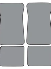 Custom Floor Mat Nissan 280ZX 1979-1983 Complete Set Auto Custom Carpets                                     - 8732-180-1174000000 - Image 2