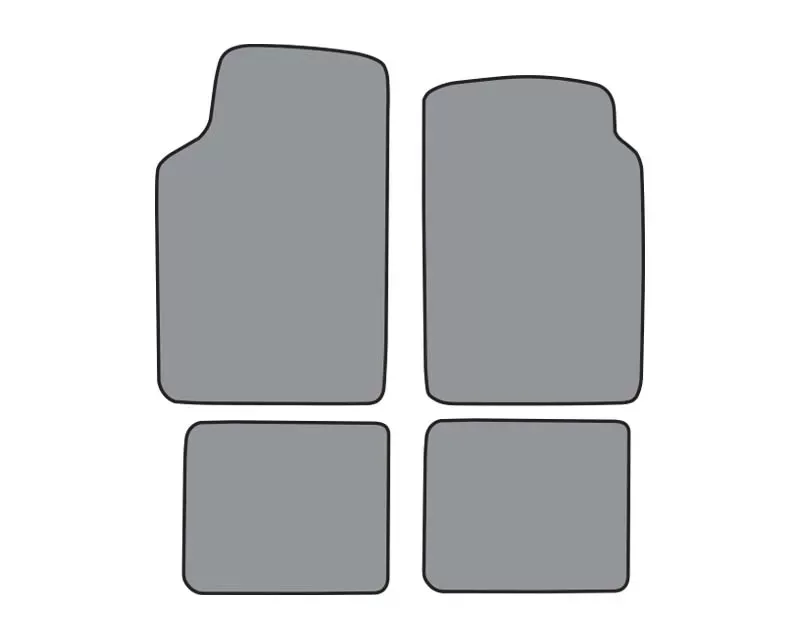 Custom Floor Mat Jeep Willys 1955-1958 Complete Set Auto Custom Carpets - 22411-180-1173000000
