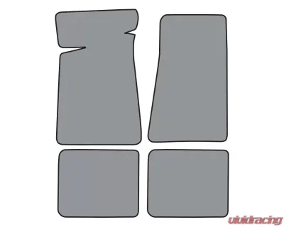 Custom Floor Mat Chevrolet Monte Carlo 1982-1988 Complete Set Auto Custom Carpets - 9248-180-1172000000