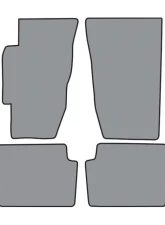 Custom Floor Mat Honda Accord 1994-1997 Complete Set Auto Custom Carpets                                     - 11385-160-1077000000 - Image 2