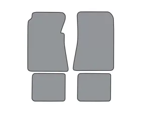 Custom Floor Mat Mercury Custom 1955-1956 Complete Set Auto Custom Carpets