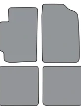 Custom Floor Mat Toyota Avalon 1995-1999 Complete Set Auto Custom Carpets                                     - 11478-180-1177000000 - Image 2