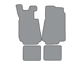 Custom Floor Mat BMW 524td 1985-1986 Complete Set Auto Custom Carpets