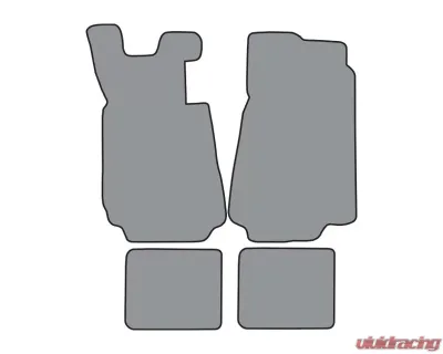 Custom Floor Mat BMW 524td 1985-1986 Complete Set Auto Custom Carpets - 18185-180-1176000000