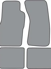 Custom Floor Mat Mercury Cougar 1989-1997 Complete Set Auto Custom Carpets                                     - 8973-160-1115000000 - Image 2