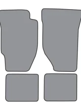 Custom Floor Mat Honda Accord 1986-1989 Complete Set Auto Custom Carpets                                     - 9480-160-1093000000 - Image 2