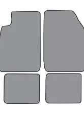 Custom Floor Mat Nissan Sentra 1991-1994 Complete Set Auto Custom Carpets                                     - 11266-180-1168000000 - Image 2