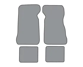 Custom Floor Mat Ford Thunderbird 1974-1979 Complete Set Auto Custom Carpets