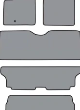 Custom Floor Mat Toyota Sienna 1998-2003 Complete Set Auto Custom Carpets                                     - 17278-180-1168000000 - Image 2