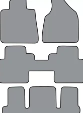 Custom Floor Mat GMC Acadia 2007-2010 Complete Set Auto Custom Carpets                                     - 17644-180-1171000000 - Image 2