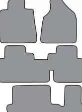 Custom Floor Mat Saturn Outlook 2007-2009 Complete Set Auto Custom Carpets                                     - 17709-180-1533000000 - Image 2