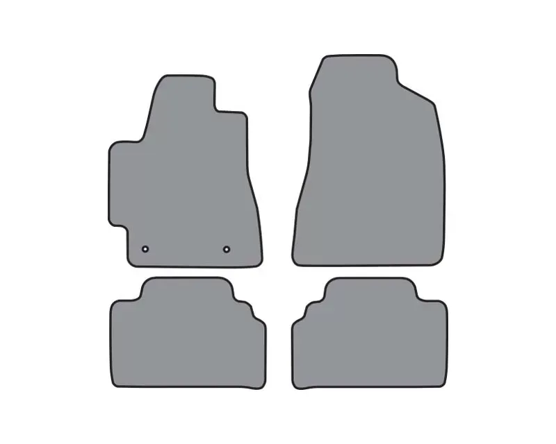 Custom Floor Mat Toyota Highlander 2001-2007 Complete Set Auto Custom Carpets - 17757-180-1536000000