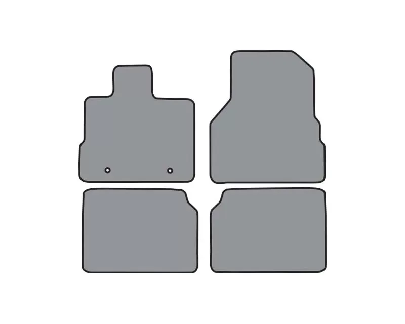 Custom Floor Mat Chevrolet Equinox 2010-2017 Complete Set Auto Custom Carpets - 17758-180-1176000000