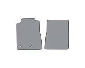 Custom Floor Mat 1001A Black 3rd Row Auto Custom Carpets