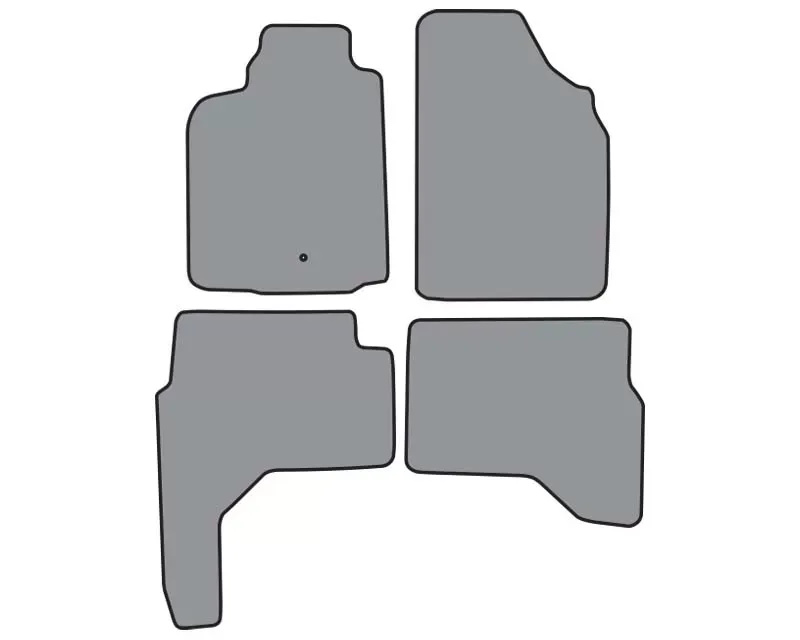 Custom Floor Mat Mitsubishi Montero Sport 1997-2004 Complete Set Auto Custom Carpets - 23242-180-1168000000