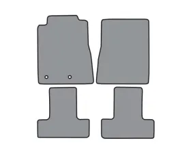 Custom Floor Mat 1001A Black Complete Set Auto Custom Carpets