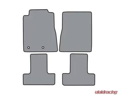 Custom Floor Mat 1001A Black Complete Set Auto Custom Carpets - 23250-180-1168000000