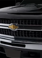 Stampede Smoke Vigilante Premium Hood Protector Chevy Silverado 3500 2007-2010                                     - 2044-2 - Image 3