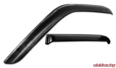 Stampede Smoke Snap-Inz In-Channel Sidewind Deflector Chevy C1500 1992-1999 - 41007-2