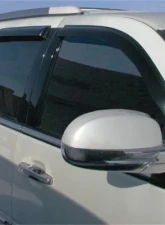 Stampede Smoke Snap-Inz In-Channel Sidewind Deflector Cadillac Escalade Sport Utility 2002-2006                                     - 41028-2 - Image 3