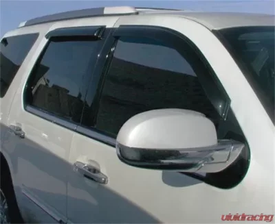 Stampede Smoke Snap-Inz In-Channel Sidewind Deflector Cadillac Escalade Sport Utility 2002-2006 - 41028-2