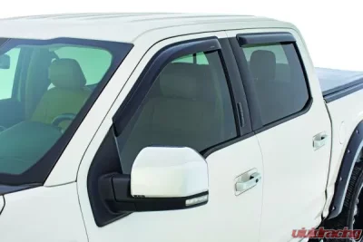 Stampede Smoke Tape-Onz Sidewind Deflector Ford F-150 | Raptor 2015-2022 - 61100-2