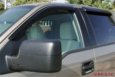 Stampede Smoke Tape-Onz Sidewind Deflector Ford F-250 Extended Cab Pickup 1999-2016 - 6120-2