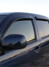 Stampede Smoke Tape-Onz Sidewind Deflector Toyota Tacoma Crew Cab Pickup 2005-2019                                     - 6337-2 - Image 3