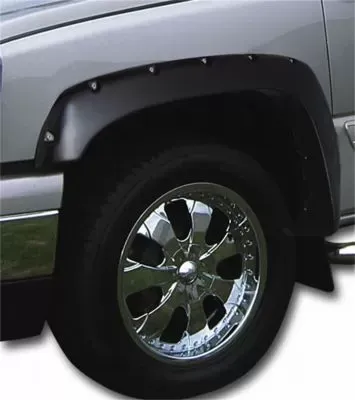 Stampede Black 78.0/96.0in Bed Ruff Riderz Fender Flares Smooth Ford F-150 1997-2003 - 8403-2