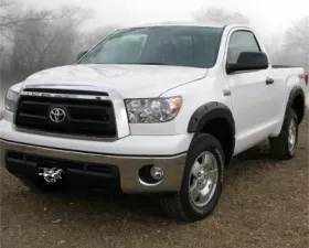 Stampede Black 66.7/78.7/97.6in Bed Ruff Riderz Fender Flares Smooth Toyota Tundra 2007-2013