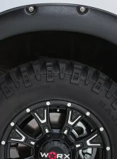 Stampede 67.4/76.3/96.3in Black Ruff Riderz Textured Finish Fender Flare Dodge Ram 1500 2009-2018                                     - 8421-5 - Image 2