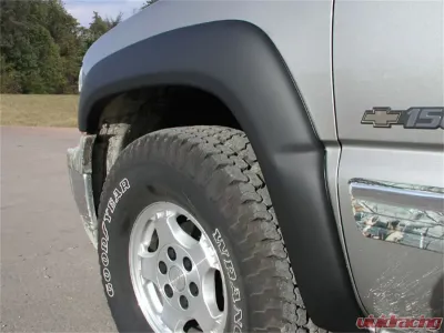 Stampede 69.2/69.4/78.0/96.0In.Bed Black Trail Riderz Smooth Finish Fender Flare Chevy Silverado 1500 1999-2006 - 8508-2