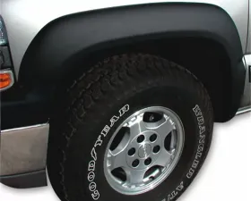 Stampede 78.8/97.8in Bed Black Trail Riderz Textured Finish Fender Flare Chevy Silverado 1500 2014-2018