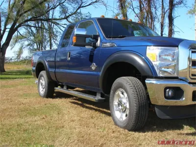 Stampede Black Original Riderz Smooth Finish Fender Flare Ford F-250 2011-2016 - 8624-2