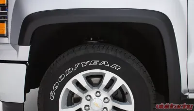 Stampede 69.3/78.8/97.8in.Bed Black Original Riderz Smooth Finish Fender Flare Chevy Silverado 1500 2014-2018 - 8626-2