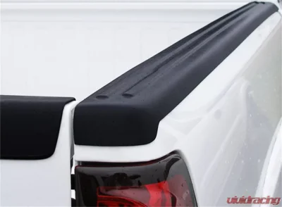 Stampede 69.3in Bed Black Rail Topz Bed Rail Cap Ribbed Finish GMC Sierra 1500 2007-2013 - BRC0032